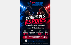 Liste des engagés pour la coupe des espoirs