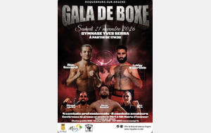 Gala de boxe Roquebrune-sur-argens 21/11