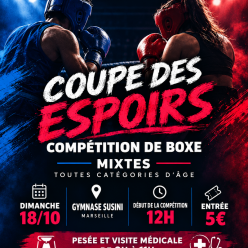 Liste des engagés pour la coupe des espoirs