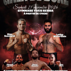 Gala de boxe Roquebrune-sur-argens 21/11